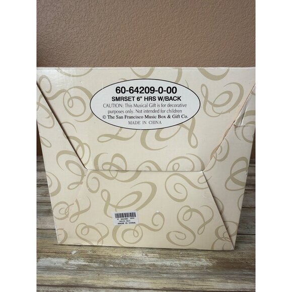 San Francisco Music Box Somerset Carousel Horse Plays Carousel Waltz 1995 w/Box - Picture 4 of 17